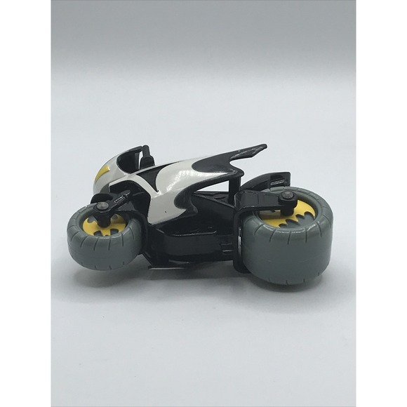 Fisher Price Imaginext DC Batman Motorcycle White Black - Picture 12 of 13